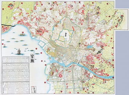 東京大絵図イメージ　別ウィンドウで画像が表示されます